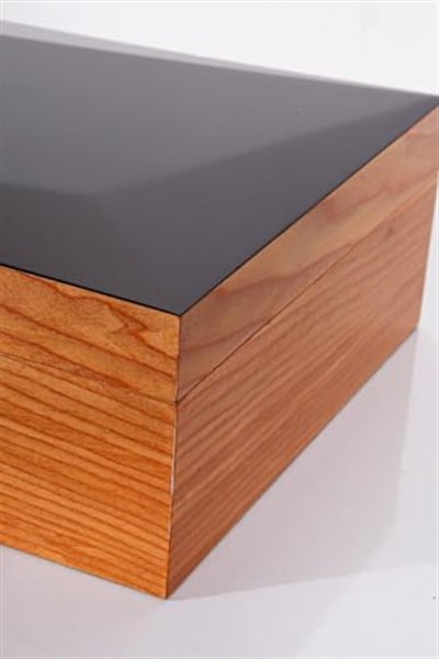 Humidor/Puro Saklama Kutusu Kahverengi - Siyah