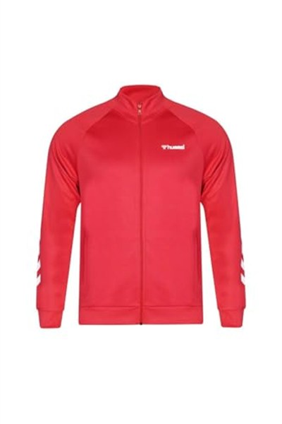 Hummel Falconzo Erkek Kırmızı Dik Yaka Ceket, M, 921133-9881