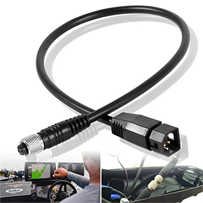 Humminbird Fish Finder ve Minn Kota Universal Sonar 2 (US2) Transducer ile Uyumlu Dayanıklı 7 Pin Adaptör Kablosu, Parça Numarası 1852068 için Yedek