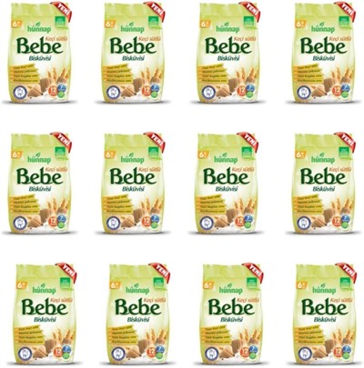 Hünnap Bebe Bisküvisi 200 Gram×12 Adet