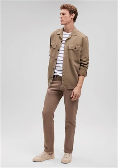 Hunter Koyu Bej Comfort Gabardin Pantolon 0020232492