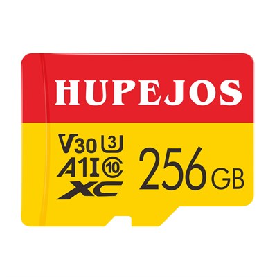 HUPEJOS 256GB Hafıza Kartı, Full HD, SD Kart V7/V8 Tam Boy SD