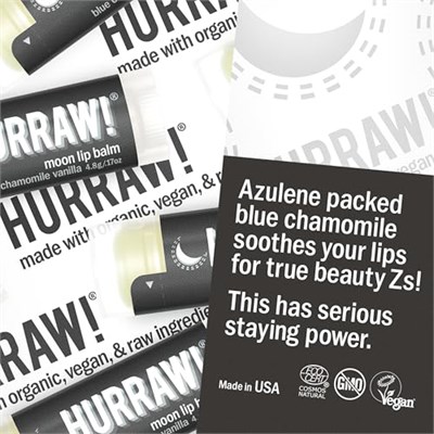 Hurraw Moon Lip Balm/Gece Balmı 4.8gr