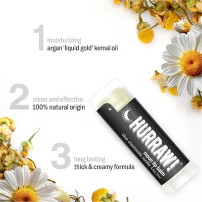 Hurraw Moon Lip Balm/Gece Balmı 4.8gr