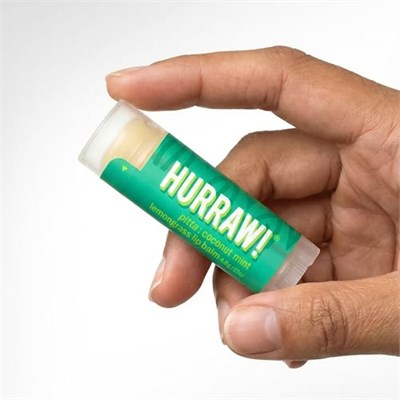 Hurraw Pitta Lip Balm/Hindistan Cevizi - Limon Otu - Nane