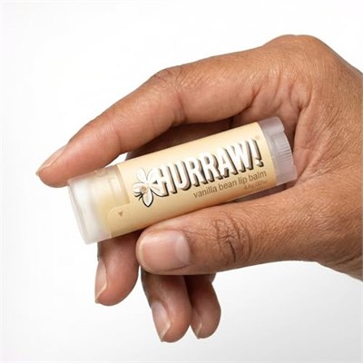 Hurraw Vanilla Bean Lip Balm/Vanilya 4.8gr