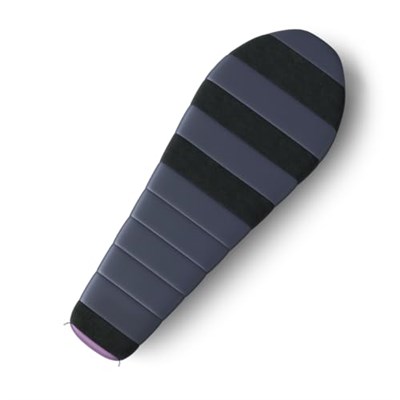 HUSKY Drape Ladies -20C Kuş Tüyü Uyku Tulumu (Mavi/Pembe)