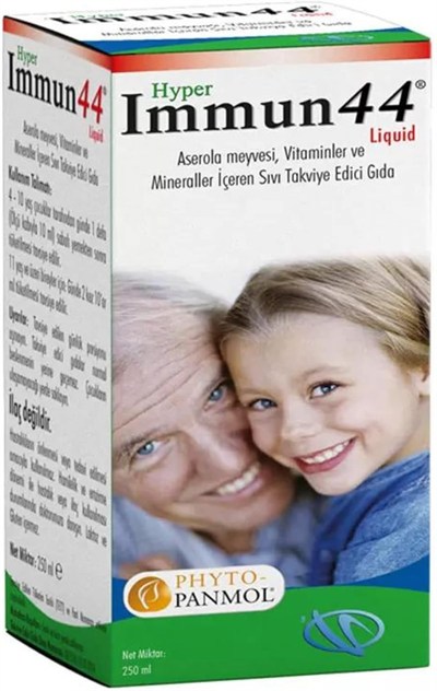 Hyper Immun44 Saft Surup 150 mL LİMON Renkli