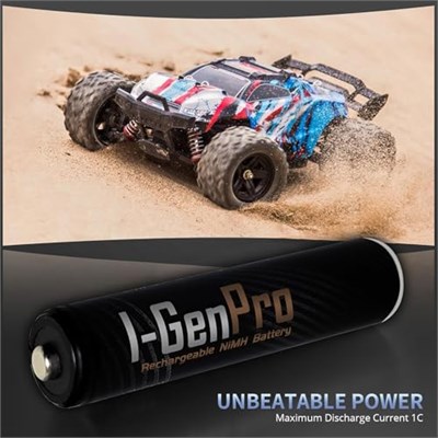 I-Gen Pro P162 4 Adet AAA 1100 mAh Şarj Edilebilir İnce Kalem Pil 1.2V Ni-MH Şarjlı Pil