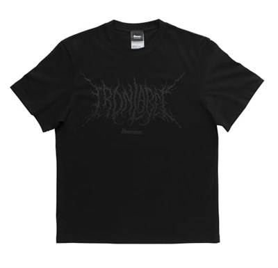 IBANEZ T-Shirt Iron Label Black S