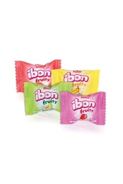 Ibon Sütlü Meyveli Şeker 1 Kg. (1 Poşet)
