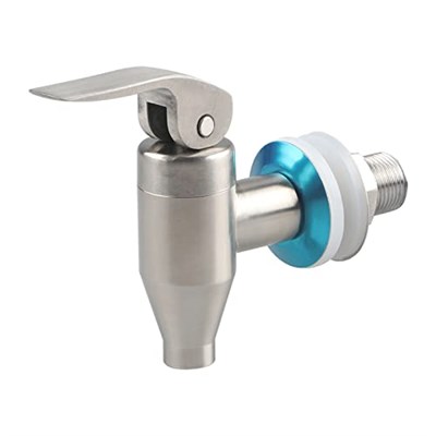 İçecek Dispenseri Spigot Paslanmaz Çelik Push Style Spigot Su Sebili Güneş Çayı, Su, Meyve Suyu veya Çeşitli İçecekler için Yedek Musluk