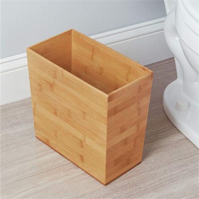 Idesign Formbu Dikdörtgen Çöp Kovası Bambu