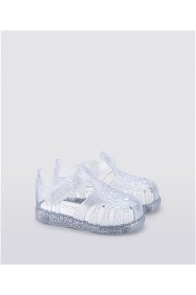 Igor S10308K Tobby Gloss Glitter Renksiz Kız Çocuk Sandalet