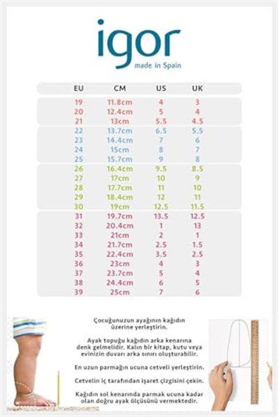 igor Sun Caramelo Çocuk Sandalet Sarı 26
