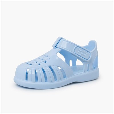 igor Tobby Gloss Mavi Çocuk Sandalet