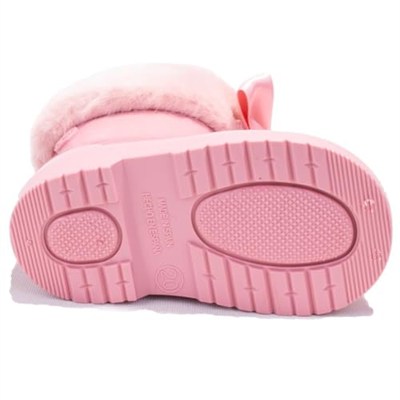 İgor W10258 Bimbi Soft Pembe Ortopedik Kız Çocuk Yağmur Çizme