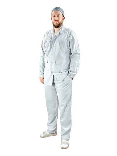 İhvan Online Erkek Safari Takım Gri - 1174 Gri 3XL
