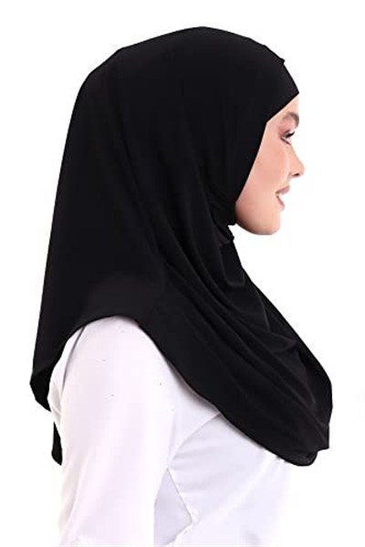 İhvan Online Yetişkin Pratik Eşarp (Siyah)