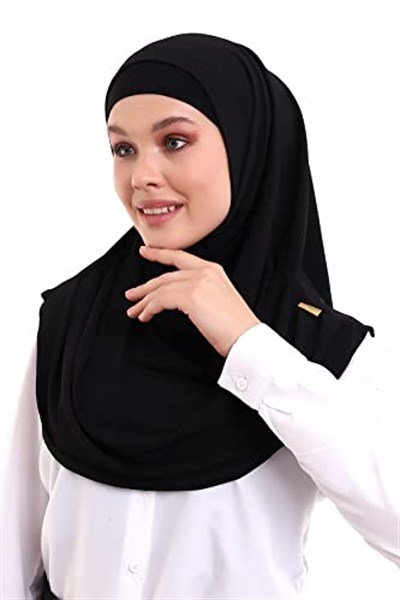 İhvan Online Yetişkin Pratik Eşarp (Siyah)