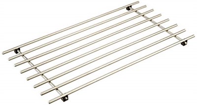 Ikea 301.110.87 LÄMPLIG tencere ızgarası, paslanmaz çelik, gümüş, 50 x 28, 50 x 27 x 2 cm