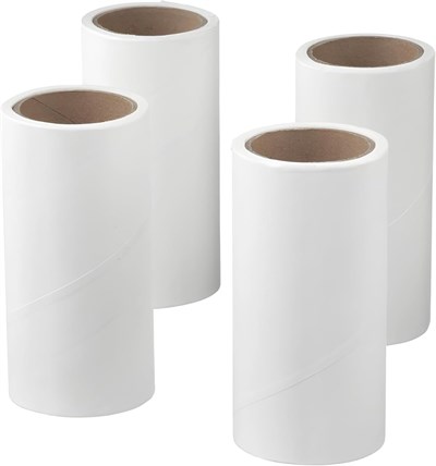 Ikea BASTIS Lint Roller Yedek 4lü Set, Beyaz (301.411.26)