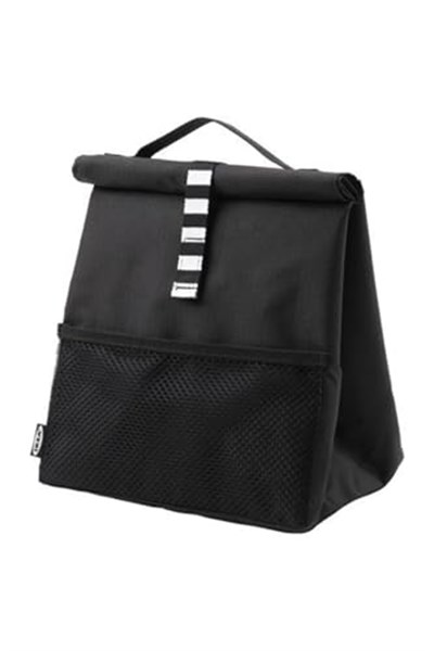 IKEA Framtung Yemek Çantası, Siyah, 22x17x35 cm, Unisex