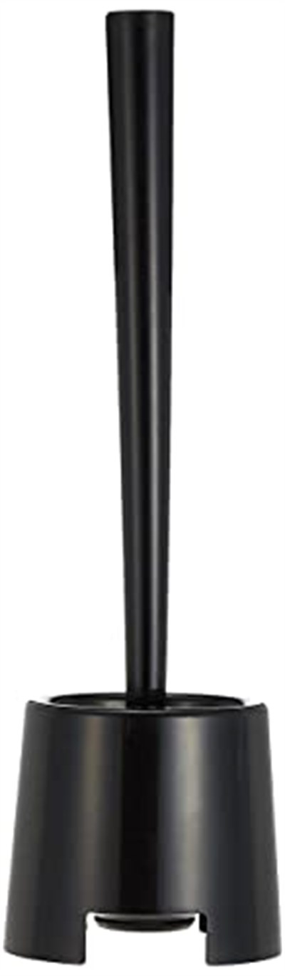 Ikea Tuvalet fırçası, polipropilen, siyah, 35,6 x 10,9 x 10,4 cm