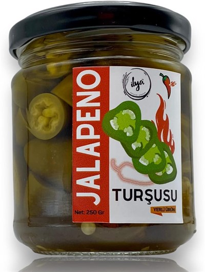 İlya Organik Turşular (Jalapeno 250 Gr)