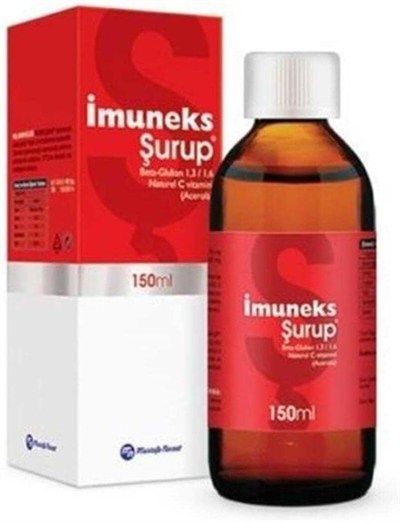 Imuneks Şurup 150 mL AROMASIZ Renkli