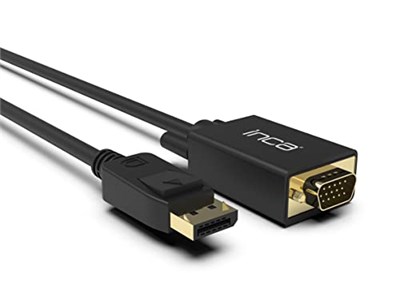 Inca IDPV-18T DisplayPort To VGA 1.8 Metre