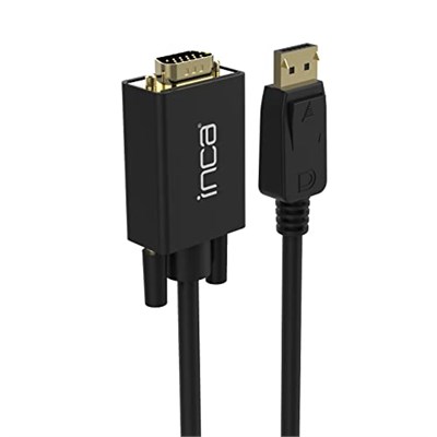 Inca IDPV-18T DisplayPort To VGA 1.8 Metre
