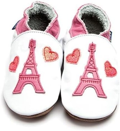 Inch Blue Eiffel Tower White 5-6 Yaş, Unisex Çocuk Moda Ayakkabı, 17 EU