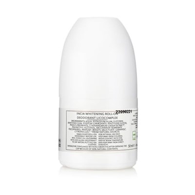 Incia Incia Natural Whitening Beyazlatıcı Kompleks Doğal Roll-On Deodorant 50ml 1 Paket