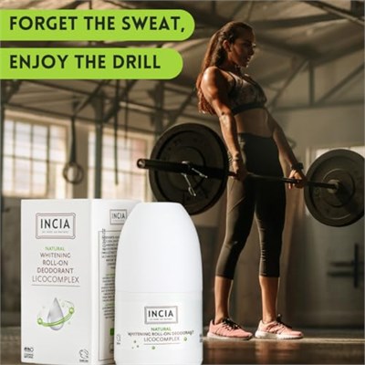 Incia Incia Natural Whitening Beyazlatıcı Kompleks Doğal Roll-On Deodorant 50ml 1 Paket