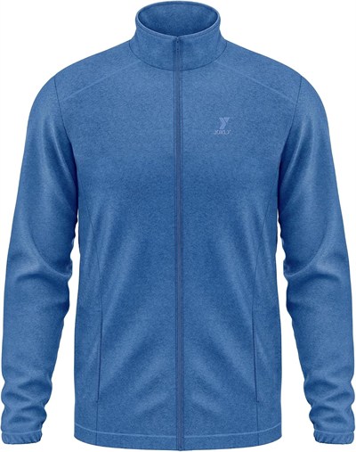 Indigo Tam Fermuarlı Unisex Polar