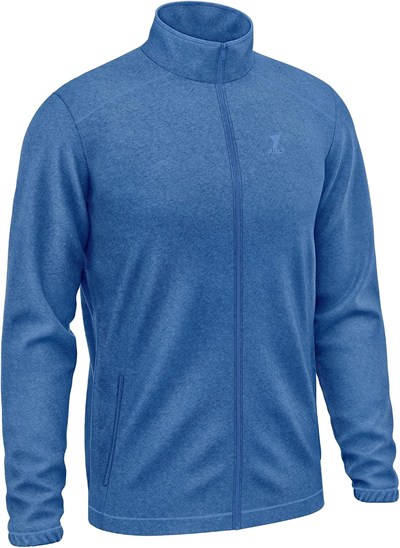 Indigo Tam Fermuarlı Unisex Polar