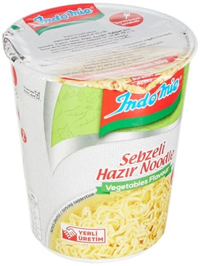 Indomie Bardak Sebzeli Noodle Koli 24lü (60 Gr x 24 Adet)