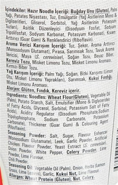 Indomie Bardak Sebzeli Noodle Koli 24lü (60 Gr x 24 Adet)