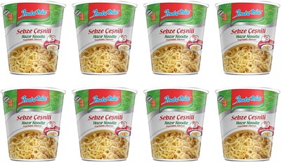 Indomie Noodle Sebzeli 60 gr Bardak x 8 Adet