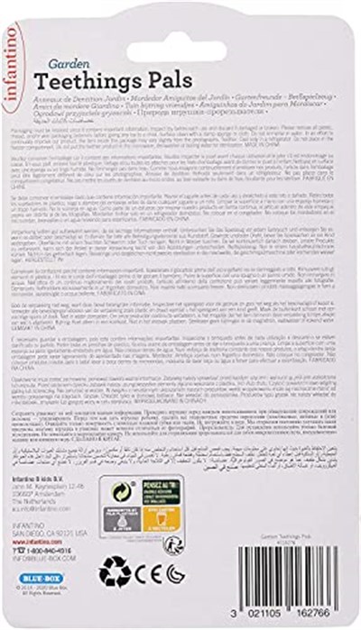 Infantino 3021105162766 Dişlik/Çıngırak, Çok Renkli
