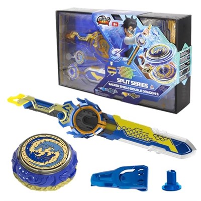 INFINITY NADO Spinning Tops Metal Toys for Boys, Battle Tops Sword Launcher, Battling Tops for Boys Girls 5 6 7 8 9 10 11 12 Years, Split Series  - Seçenekler: Ejderha, Ayı, Blazing War Bear, Kanatlar