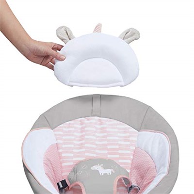 Ingenuity RahatlatıcıAna Kucağı, Sesler ve Titreşimler, 0-6 Ay, 9 kgya Kadar - Flora the Unicorn (Pembe)