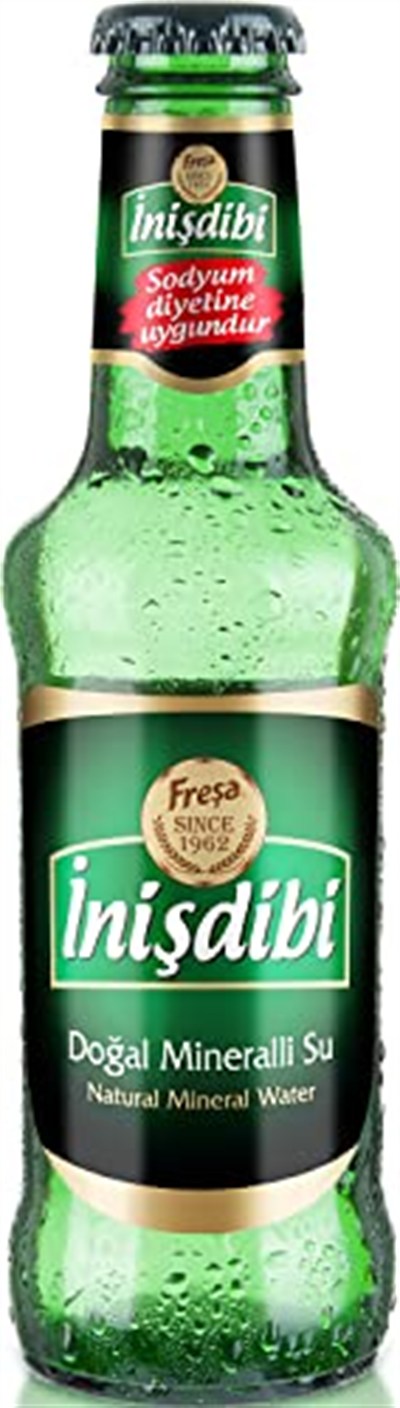 İnişdibi Maden Suyu 24lü Paket (200 ml x 24 Adet) (2 paketi)