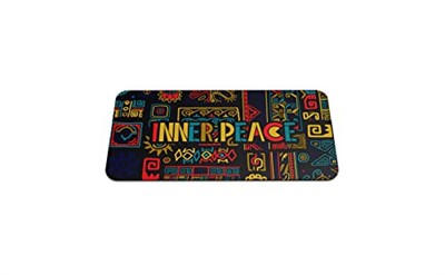 Inner Peace - Geri Dönüşümlü Unisex Elastik Baskılı Bileklik ve Hatırlatıcı Kart