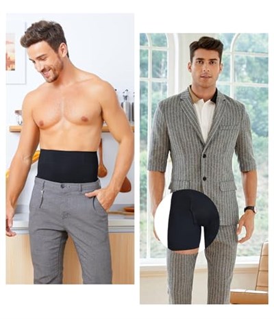 Inner Vision, Karın Kontrol Bodysuit ve Iç Çamaşırı Fitness Vücut Şekillendirici 3 Boyutlu Erkek Duble Korse Boxer