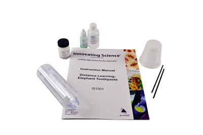 Innovating Science Fil Diş Macunu: Katalizörleri, Kimyasal Reaksiyonları ve Faz Değişikliklerini Keşfedin - Kimya Gösterisi Mesafe Öğrenme Kiti - Bilim Yenilik