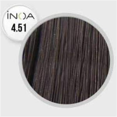 İnoa Saç Boyası 4.51 Kahve Akaju Küllü 60 ml