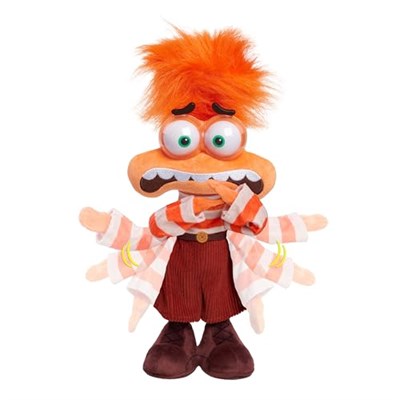 Inside Out 2 Anksiyete Özelliği Peluş, Çocuk Oyuncakları 3 Yukarı Just Play