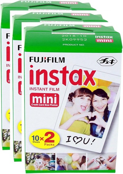 Instax Fujifilm Mini Film Bundle Pack (60 Adet)